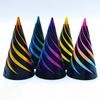 3D Printed Spiral Cone Stress Relieving Toy Impossible Pyramid Sculpture Toy Mini Stereoscopic Telescopic Fingertip Spiral Toy