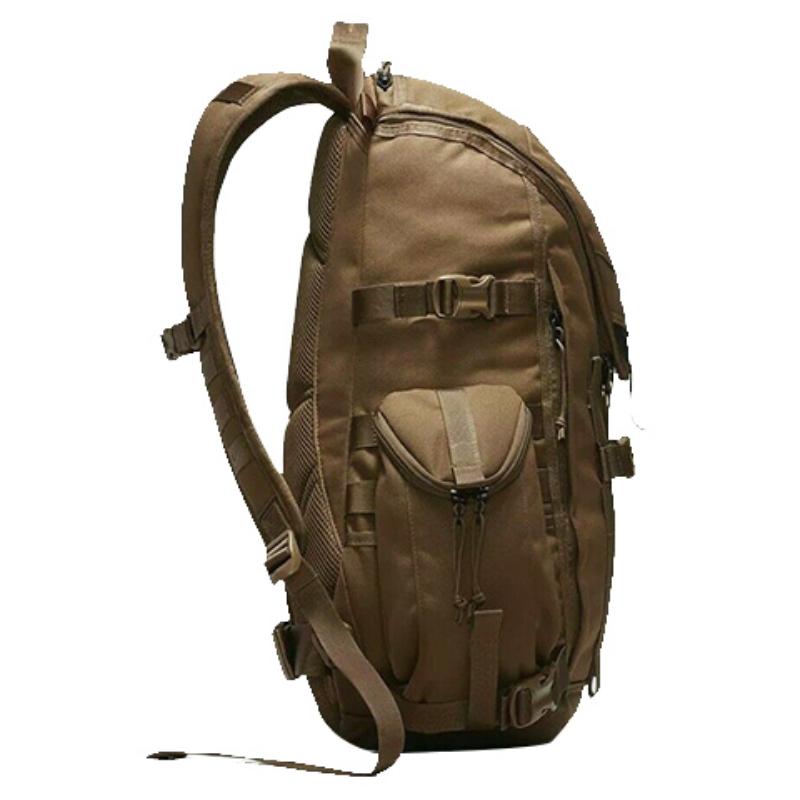 Nike Polyester Backpack Regular Unisex Army Green Casual BA4886-222