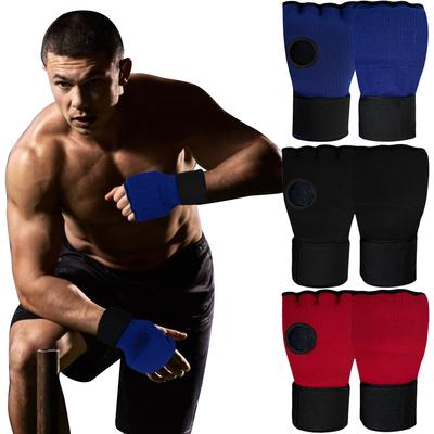 Gel Boxing Gloves Half Finger Boxing Hand Wrap Inner Gloves Fist Hand Protection Gloves Boxing Training Accessories