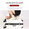 Durable Leather Carry-On Suitcase with Combination Lock
