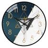 12-inch 30cm Wall Clock Home Creative Clock Living Room Bedroom Light Luxury Clock Wall Mute Quartz Clock