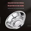 JingZhouYuan Thickened Food-Grade 304 Stainless Steel Basin