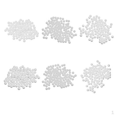 600pcs White Modelling Craft Polystyrene Foam Balls 20mm 15mm 10mm