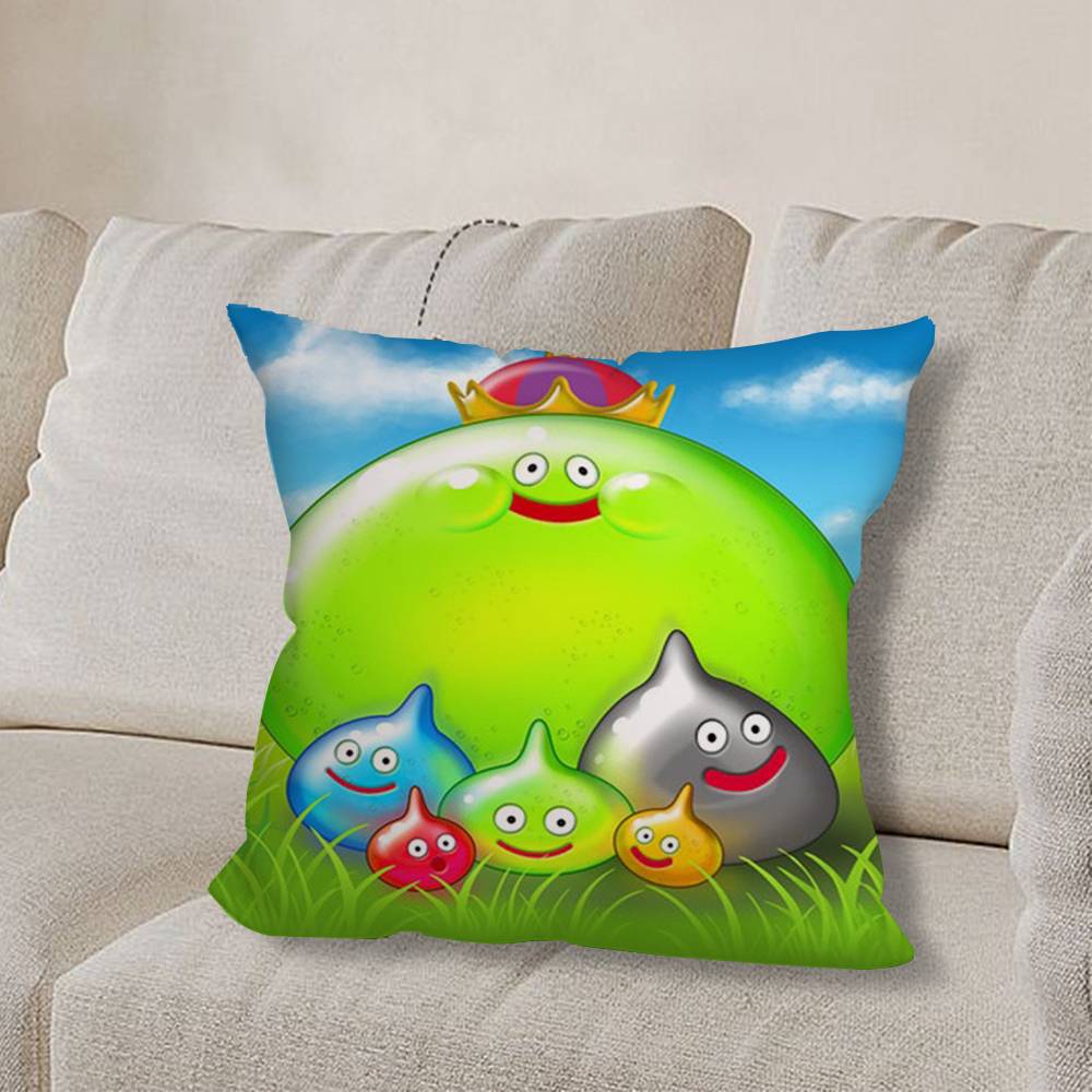 Dragon S-Slime Quest-es Pillow Case Pillow Case Living Room Sofa Cushion Cover Suitable For Home Bedroom Room Decoration