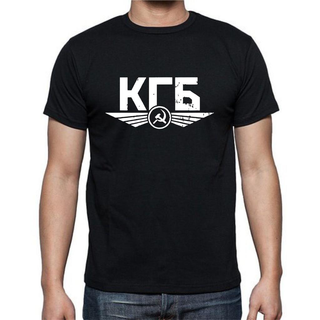 KGB Russian Soviet USSR  Symbol T Shirt Mens Womens Tees Top tee
