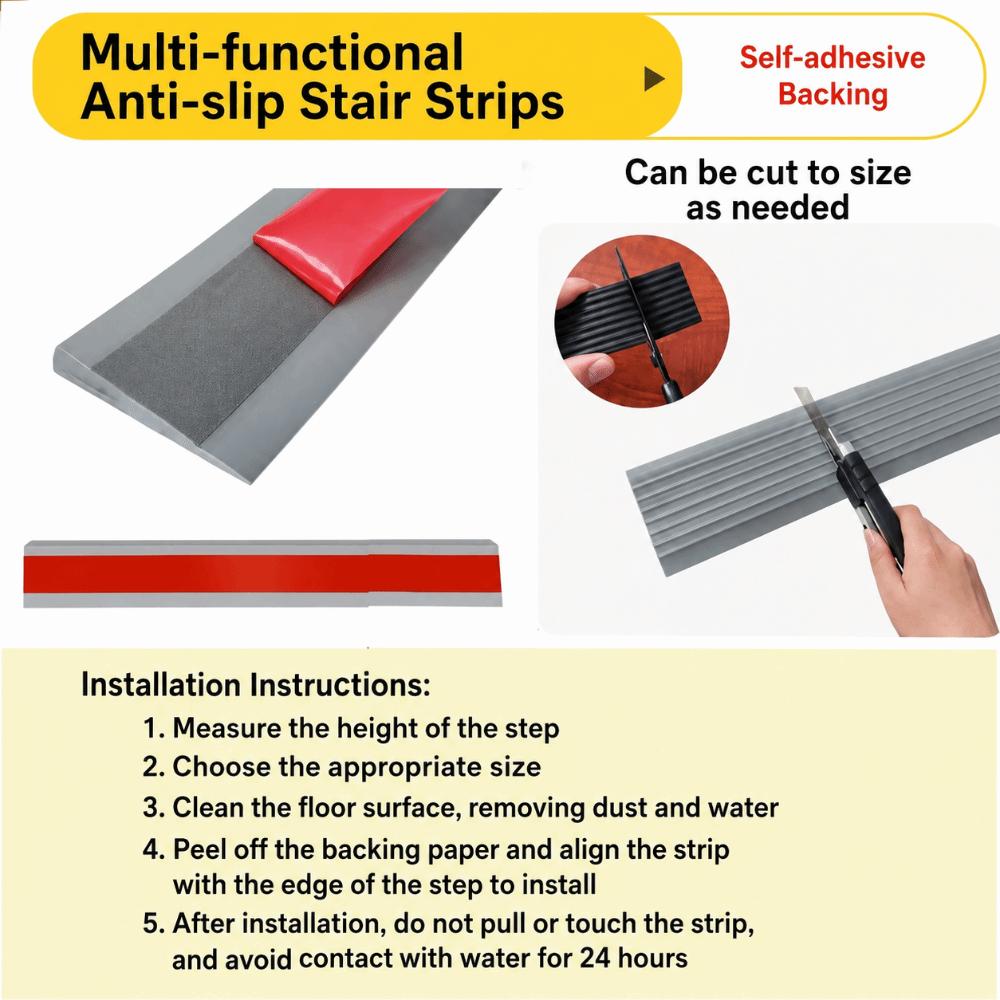 1M Self-adhesive Threshold Ramp Bendable Door Sill Pad Robot Vacuum Pass