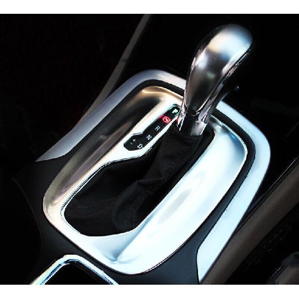 For Buick Regal 2009-2017 Silver Steel Console Gear Shift Knob Cover Trim 1PCS