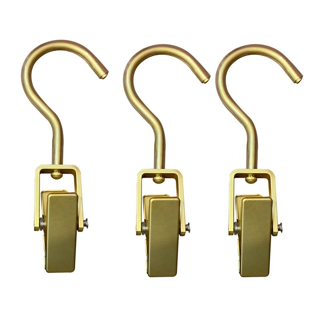 1/3pcs Seamless Pants Racks Aluminum Alloy Trousers Organizer Portable Drying Clip  for Hats Socks