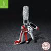 European & American S925 Sterling Silver Beads High Heels Queen Series DIY Pendant Jewelry Set