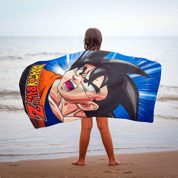 Koupelnová osuška - Cerda - Dragon Ball Z - Mikrovlákno - Vícebarevná - 70x140 cm