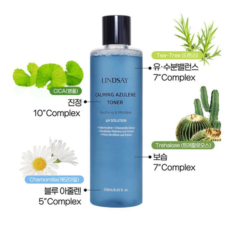Lindsay PH Solution Calming Azulene Calming Toner 250ml