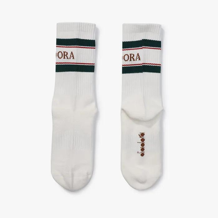 Striped Mid Socks GREEN