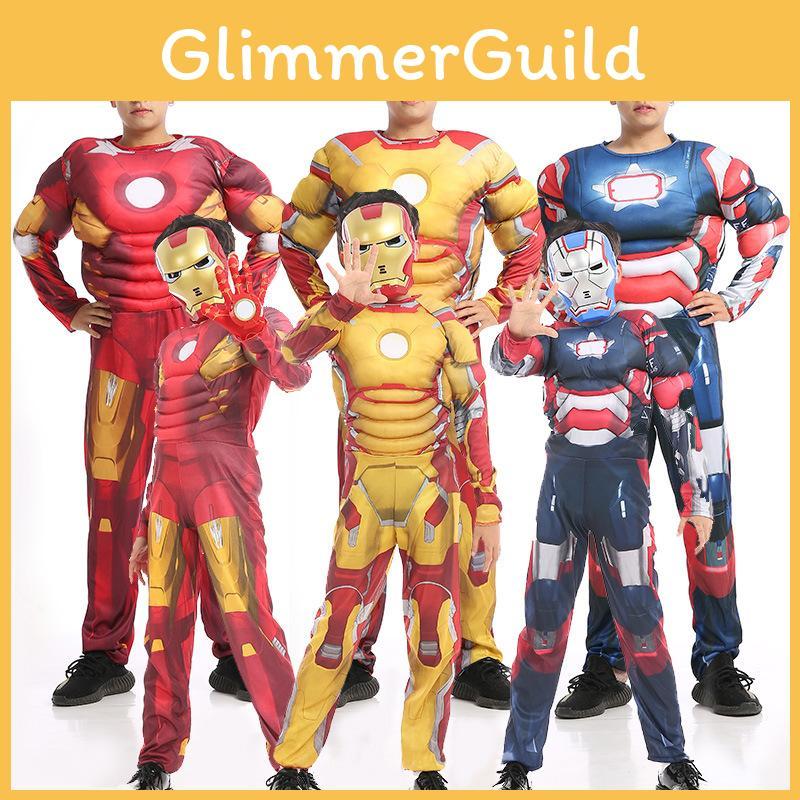 Avengers Endgame Iron Man Full Body Zentai Suit For Adults Featuring Lightweight Design And Perfect Stitches