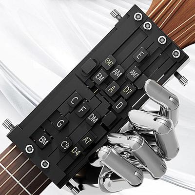 Nástroj pro učení akordů na kytaru Nástroj pro učení akordů Pomůcka pro učení akordů Guitar Aid Trenažér akordů Systém učení akordů Kytarové příslušenství Kytarový trenér