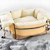 Dog Car Seat Bed Waterproof Car Pet Nest Dog Booster Seat Anti-Slip Bottom Upholstery Protection for Dogs