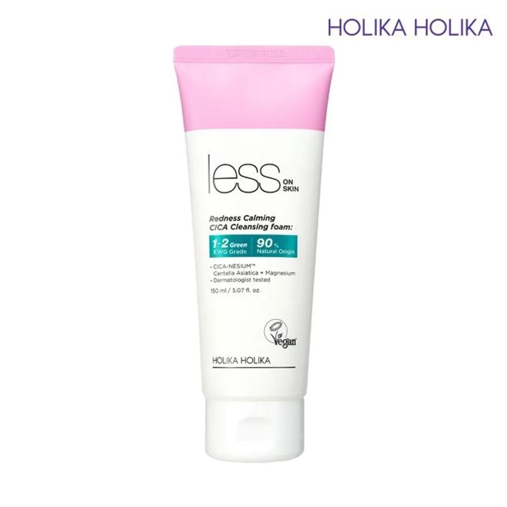 Less On Skin Redness Calming Cica Cleansing Foam