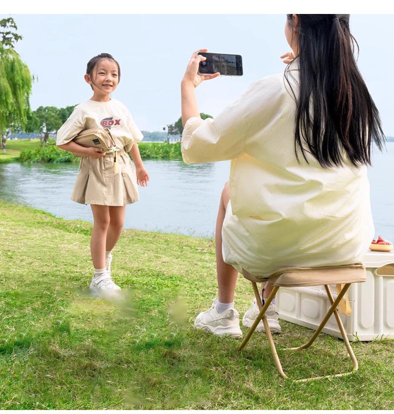 Portable Folding Travel Stool & Outdoor Pencil Case Combo