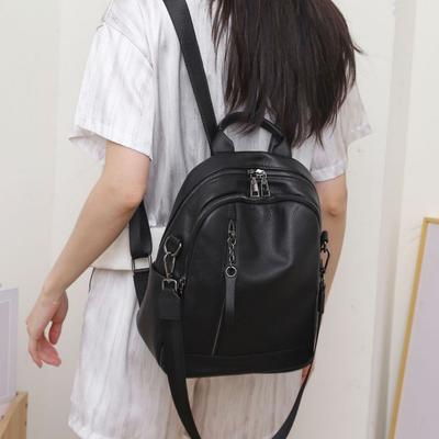 Damenrucksack aus Rindsleder, vielseitige, modische Reise-Schultasche mit großem Fassungsvermögen, Damentasche aus weichem Leder mit großem Fassungsvermögen
