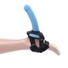 Harness Strap-On - SPORTSHEETS - Pivot Flex - Black - Hands-free Use - Compatible Flared Dildos
