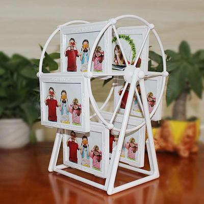 Creative Rotatable Ferris Wheel PhotoFrame Photo Frame Birthday Gift Photo Display Shelf Photo Frame Home Table Decoration