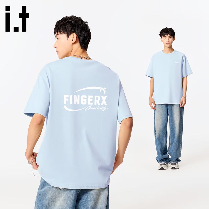 Мужская хлопковая футболка свободного кроя Fingercroxx IT 3XL