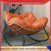 Rattan Woven Bird's Nest Rocking Chair - Cozy Home & Balcony Leisure Seat