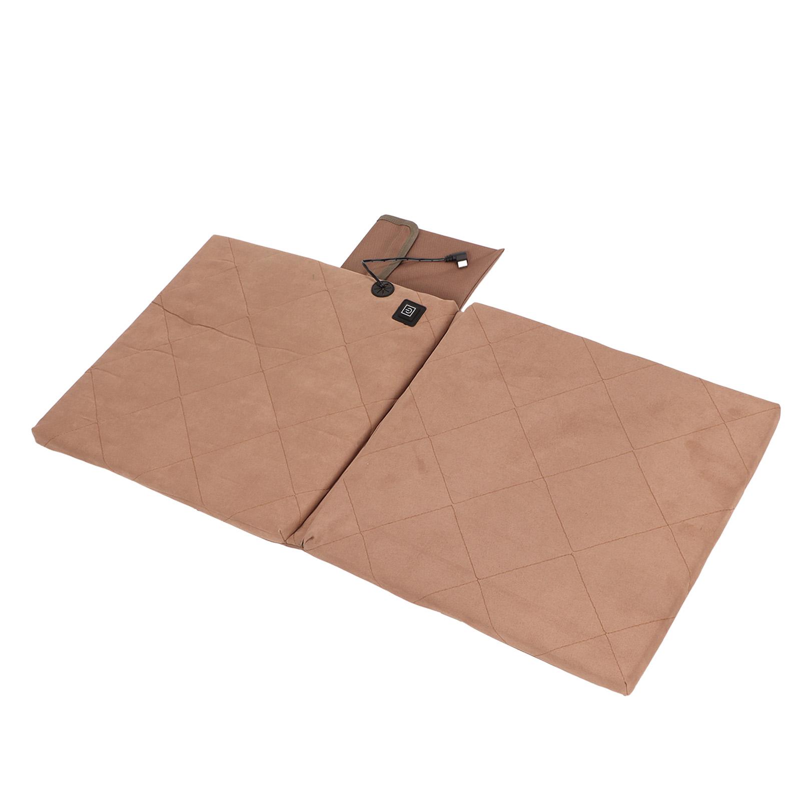 Уличная греющая подушка Портативный холодостойкий электрический теплый чехол для стула для кемпинга рыбалки пеших прогулок кофе 3080₽