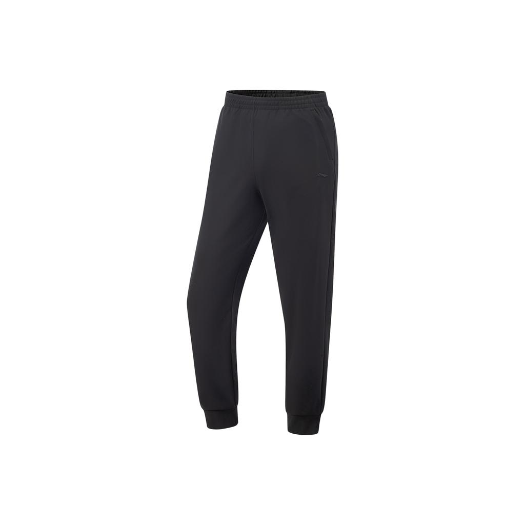 Li Ning Fitness Series Logo Stitch Knitted Sports Pants Women Pants AKYV114-2