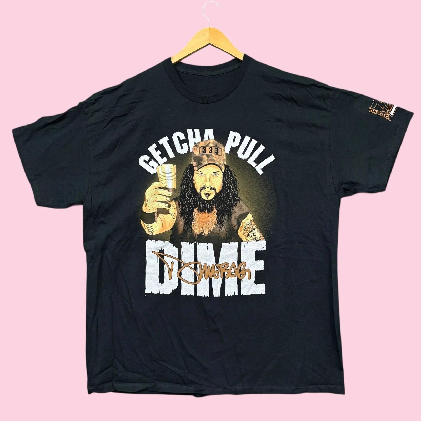 Dimebag Darrell Getcha Pull Dime Североамериканский тур Хэви-метал Футболка 2XL S