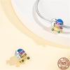 Copper Easter Series Charms Fit Original Pan Bracelet&Bangle Diy Beads For Women Festivalfinejewelry Gift
