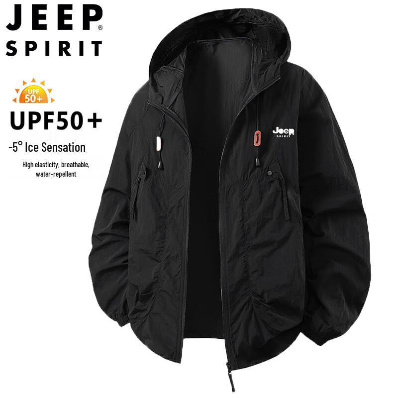 JEEP SPIRIT Men's Summer UV Protection Jacket