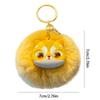 Big Ear Cat Plush Pendant Long Mane Cute Animal Keychain Plush Cat Keychain  Friends Birthday Gifts