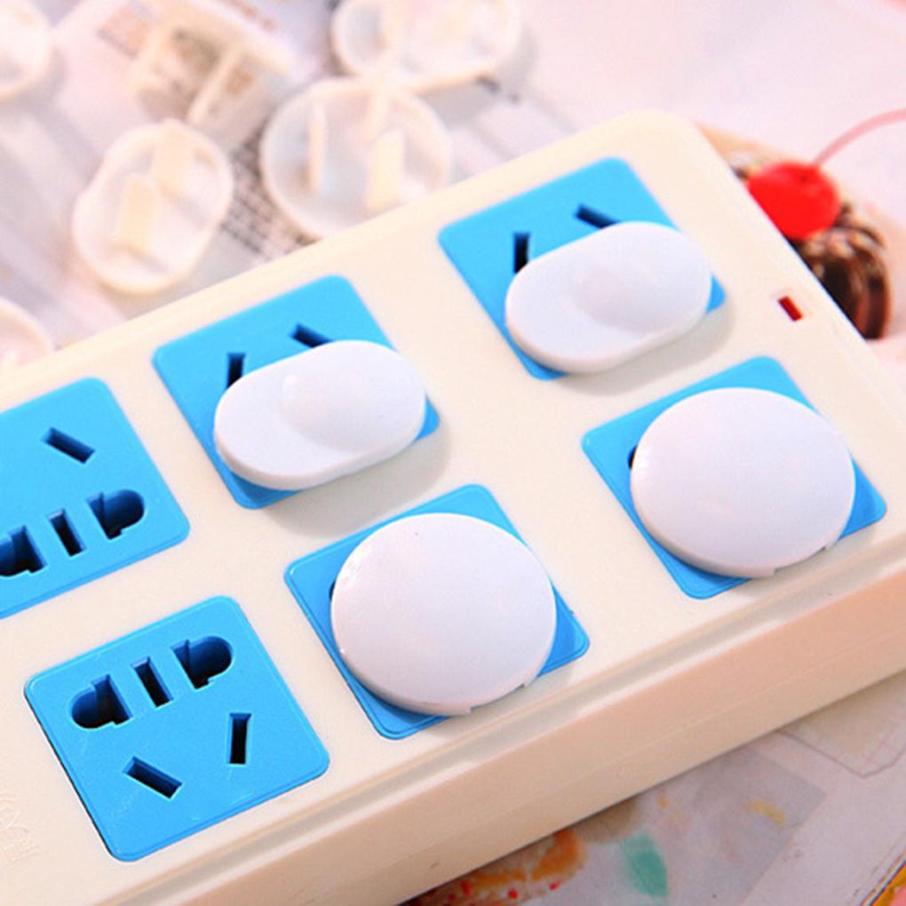 20 STÜCKE Sicherheit Kindersicherung Steckdose Kunststoffabdeckung