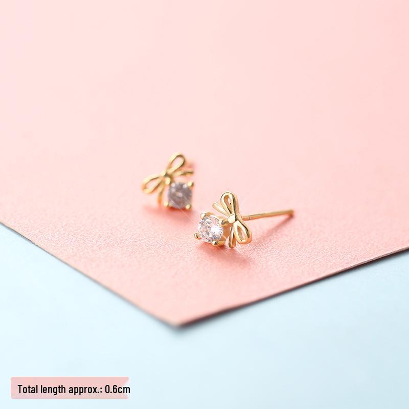 Women's Gold & Silver Earrings: Simple Ear Studs & Celeb-Inspired Dongdaemun Style