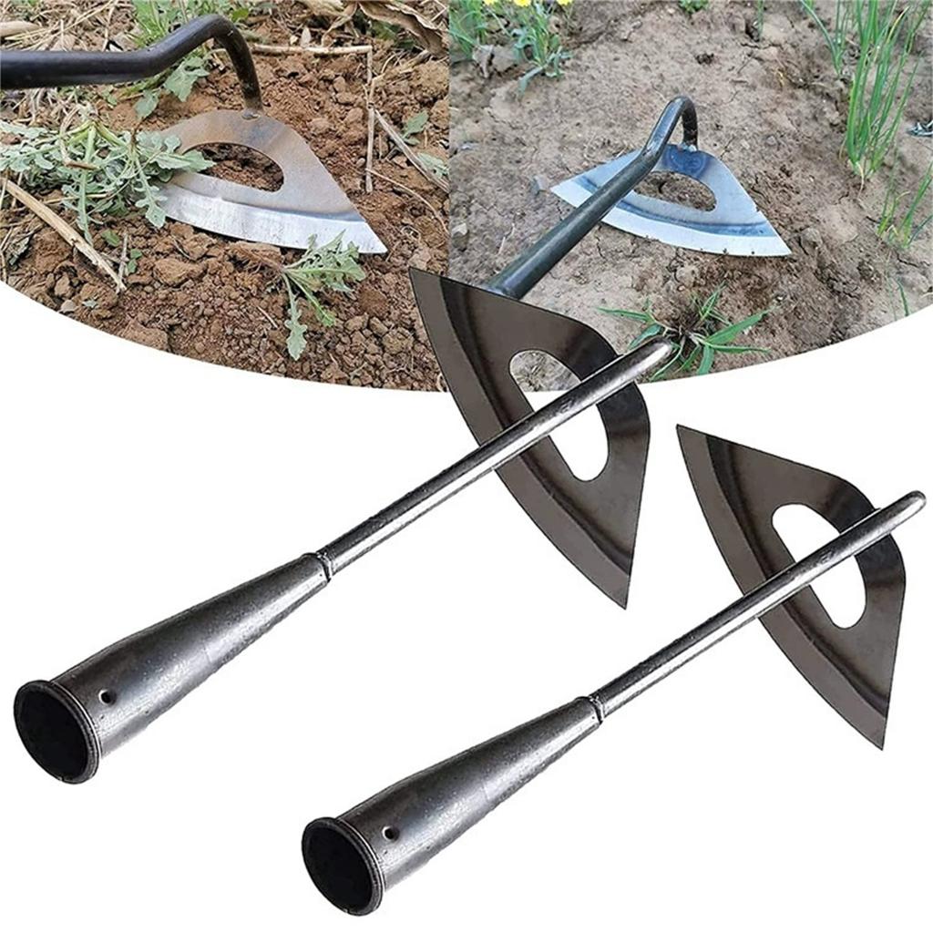 Stalen Holle Schoffel Handwieders, Tuinbouw Boerderij Hark voor Wieden en Planten, Landbouw Schoffel Gereedschap voor Bodem losmaken en Landschapsinrichting