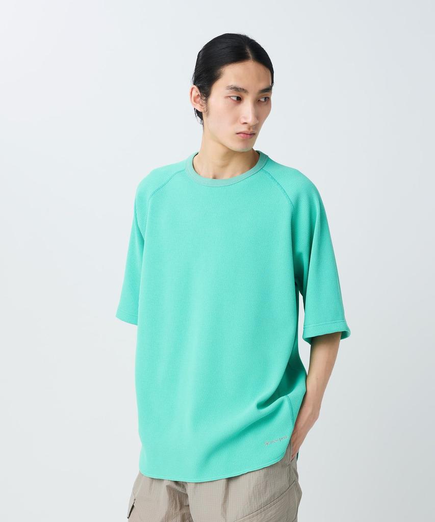 Dry Waffle Short OFF Size M [Snow Peak] T-Shirt CS-26SU012 T-shirt, Sleeve, Men's/Women's, WHITE,