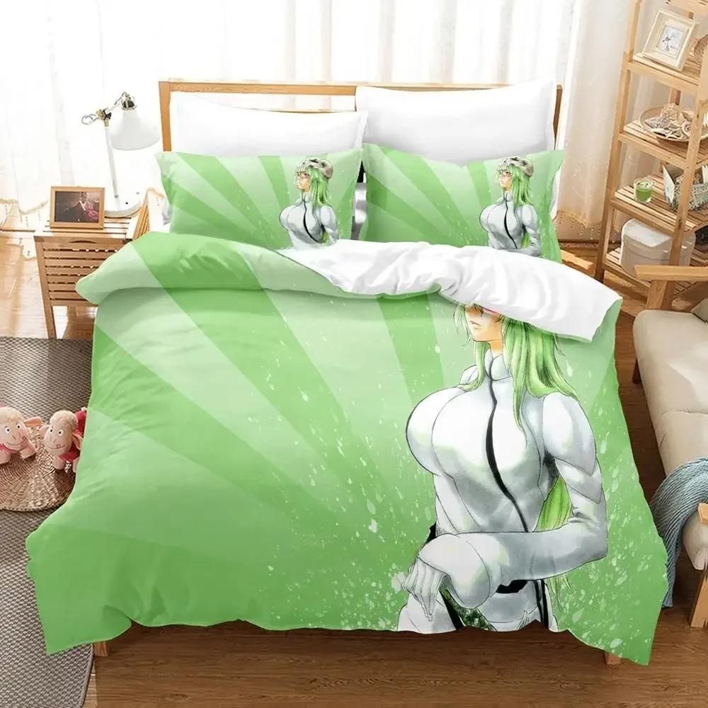 2025 Bleach Bedding Set Single Twin Full Queen King Size Bed Set Adult Kid Bedroom Duvet Cover Sets 3D Print Anime Bed Set