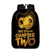 Bendy Backpack Bendy And The Ink Machine Anime Student School Bag