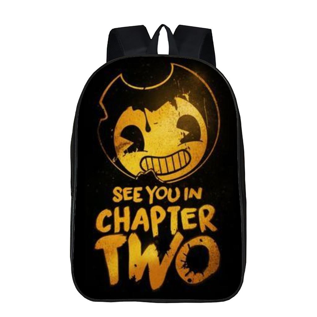 Bendy Backpack Bendy And The Ink Machine Anime Student School Bag