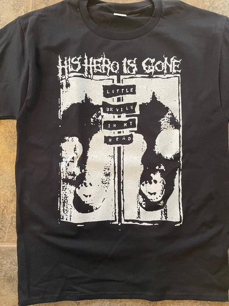 HOT His Hero Is Gone T-Shirt crust punk hardcore band shirt Unisex T-Shirt XXXL