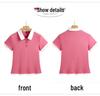 Spring/Summer 2026 Korean Style Women's Slim Fit Cotton T-shirt with Double Layer Sleeves