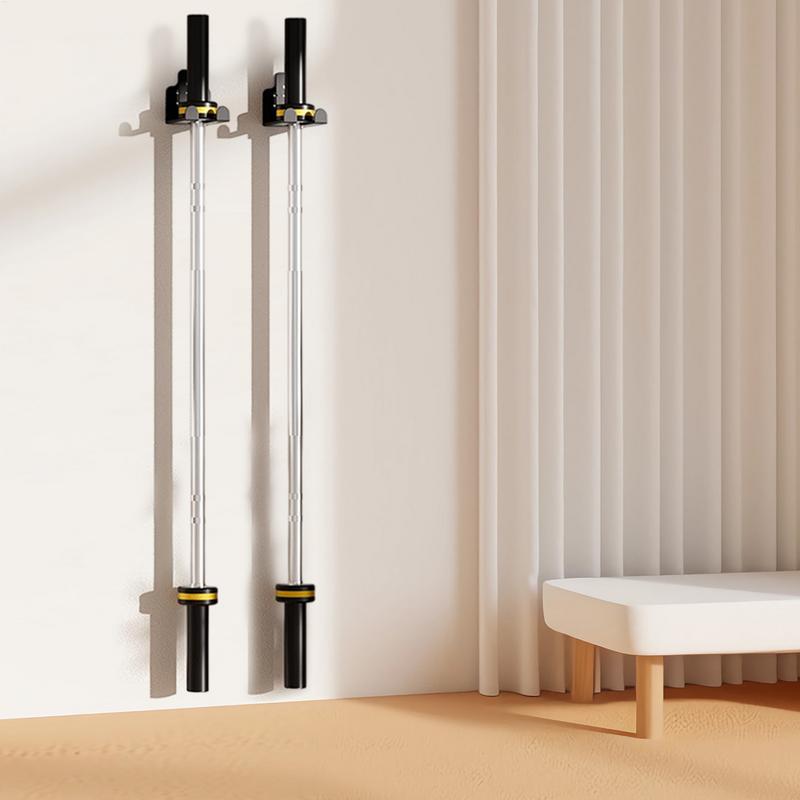Barbell Storage Rack Vertical Bar Rack Anti-slip Metal Heavy-duty Space-saving Dumbbell For Fitness Centers Weightlifting
