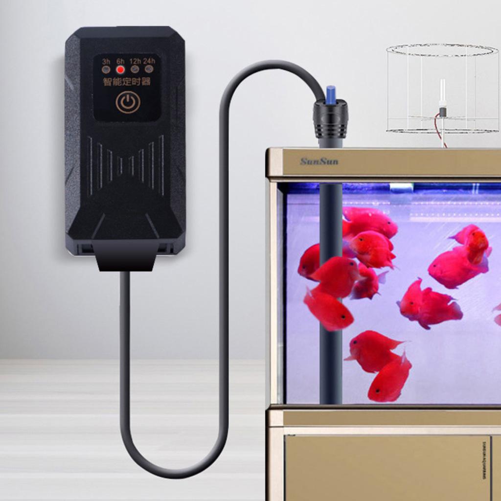 Controlador Regulador LED Temporizador de Luz Digital para Acuario Peces para Iluminación de Tanque