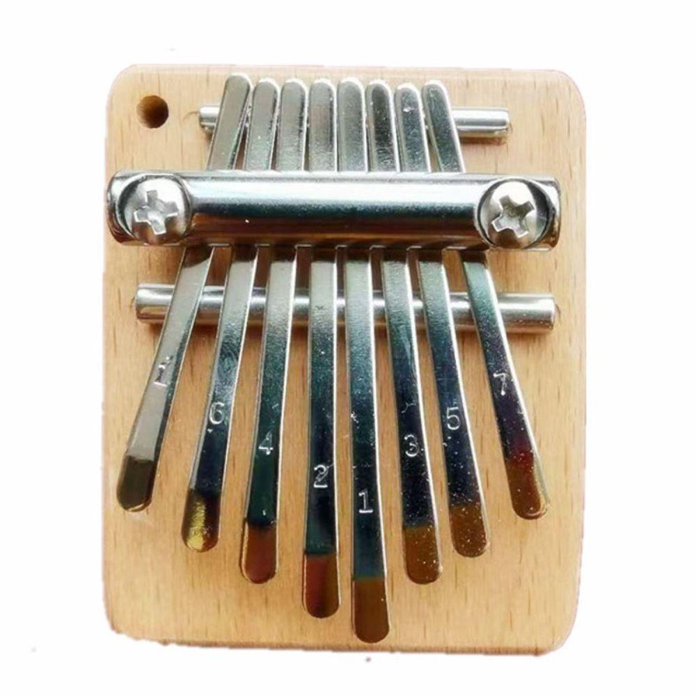 Easy-to-Learn Finger Piano Mini Hand Piano Finger Harp Thumb Piano Necklace  Beginners