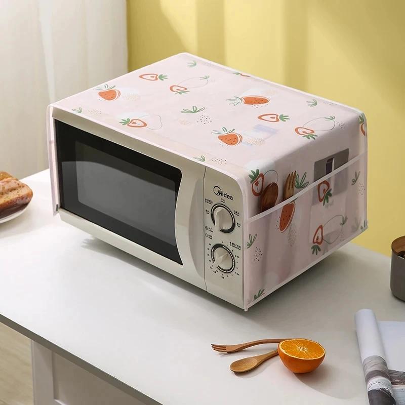 Microwave Dust Cover, Household Waterproof Surface, Home Appliances Oil Resistant, High-quality and Environmentally Friendly