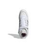 Adidas Forum Mid White Grey Red Men Sneakers Cloud-White Grey-One Blue H03434