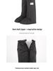 Unisex wasserdichte, rutschfeste High-Top-Gummistiefel aus PVC: Langlebige, verdickte, verschleißfeste Überschuhe für regnerische Tage