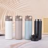 Stainless Steel Vacuum Insulated Travel Mug 550ml Portable Water Bottle Outdoor Sports Camping Hiking
