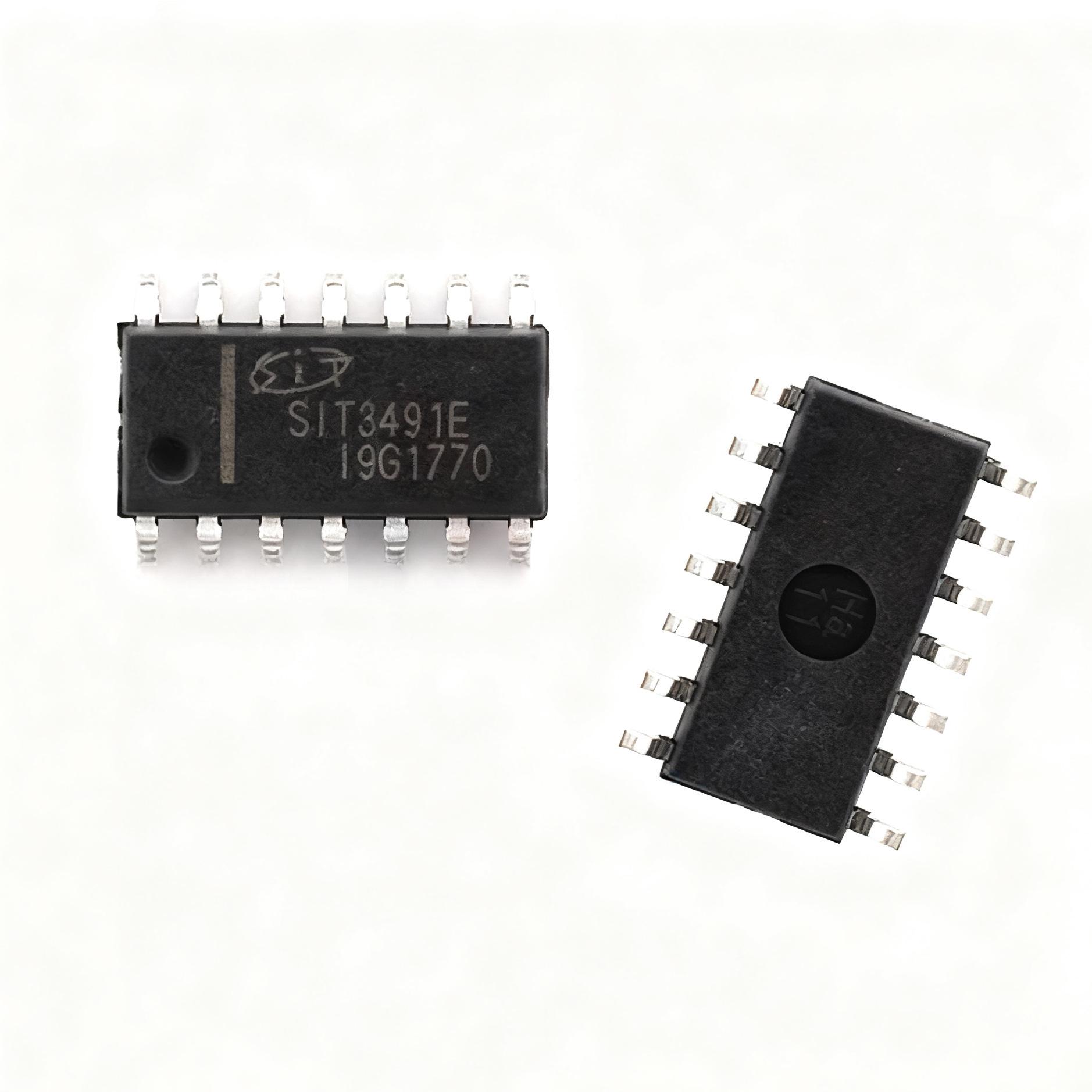 

SIT3491EESD SOP14 Full-Duplex RS485 Transceiver IC, New and Original