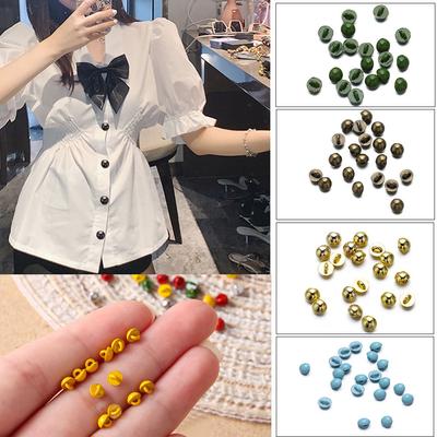 Sewing Accessories Mini Doll Mushroom Buttons Belt Buckles 1/6 Dolls Clothing Ultra-small Buckle